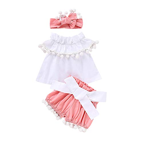 Ropa Bebe Niña Verano Blusas sin Mangas con...