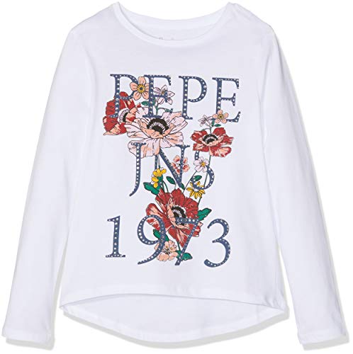 Pepe Jeans Axelle Pg502215 Camiseta, (Optic White...