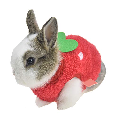 FLAdorepet Winter Warm Bunny Rabbit Clothes Small...